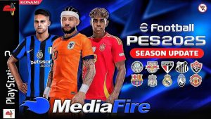 eFootball PES 2025 PS2 ISO for AetherSX2