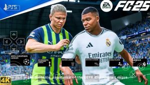 FIFA 25 PPSSPP ORIGINAL NEW KIT HD GRAPHIC
