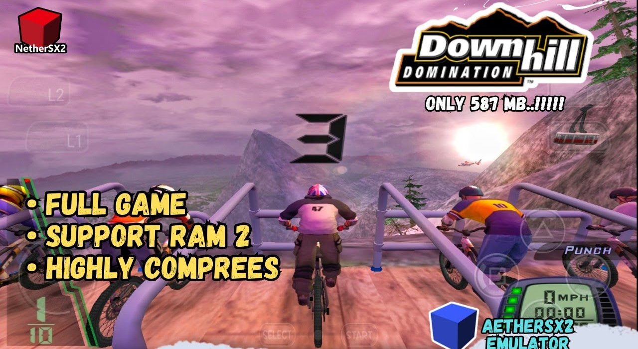 Downhill Domination PS2 ISO For Android Emulator