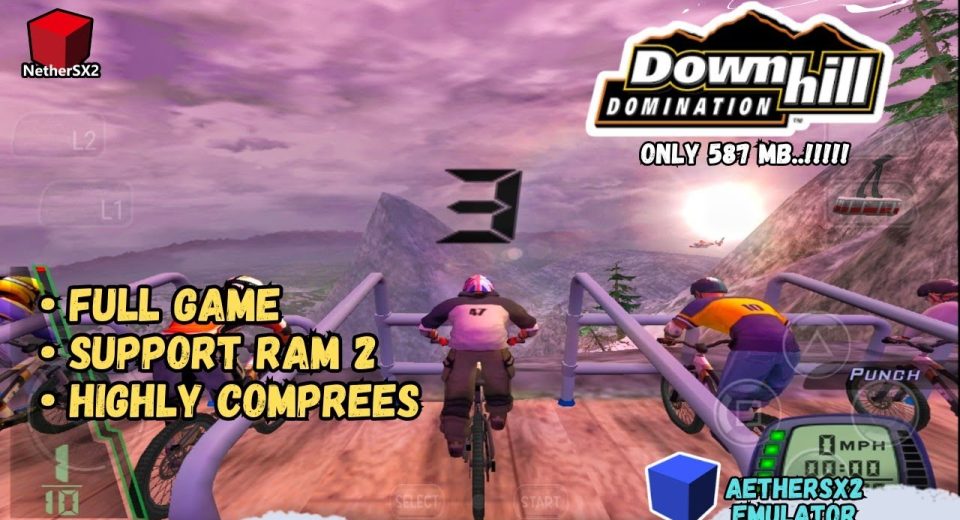 Downhill Domination PS2 ISO For Android Emulator