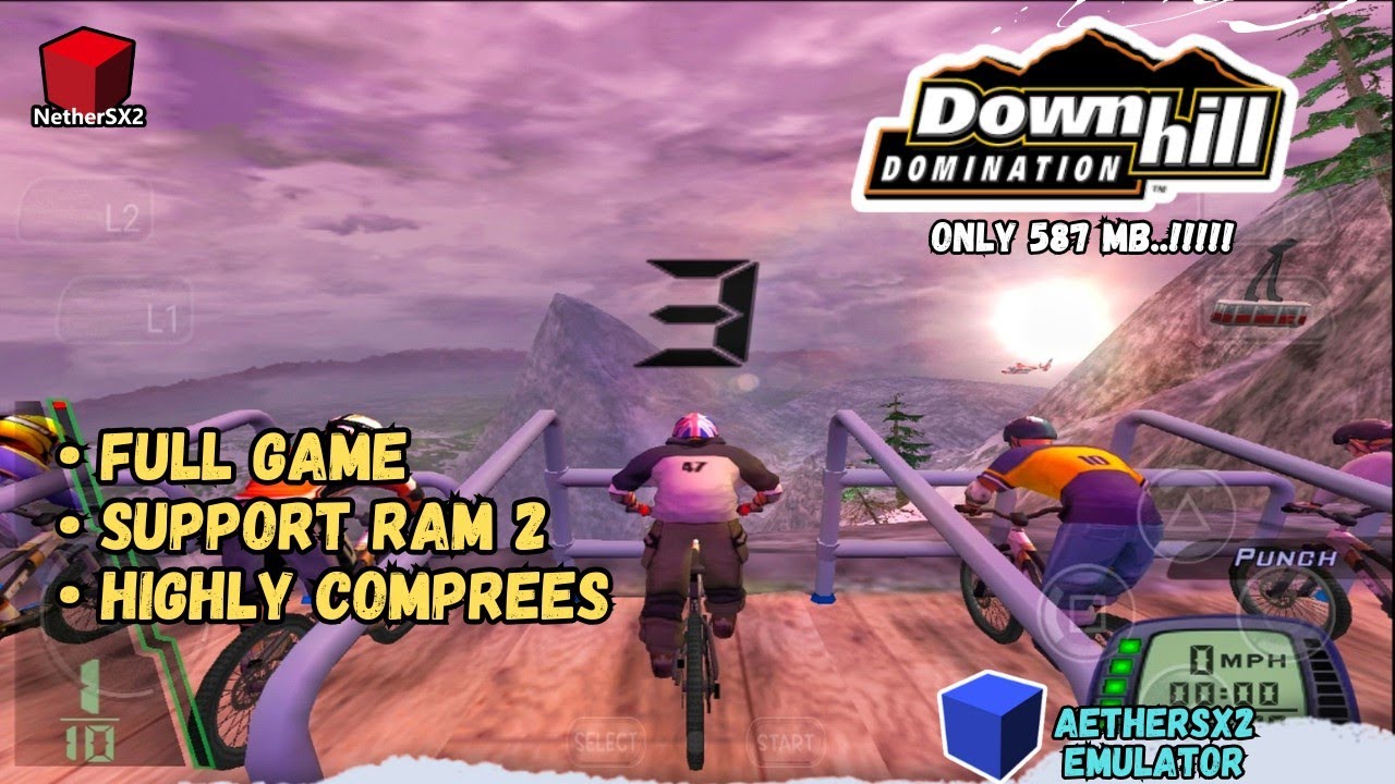 Downhill Domination PS2 ISO For Android Emulator