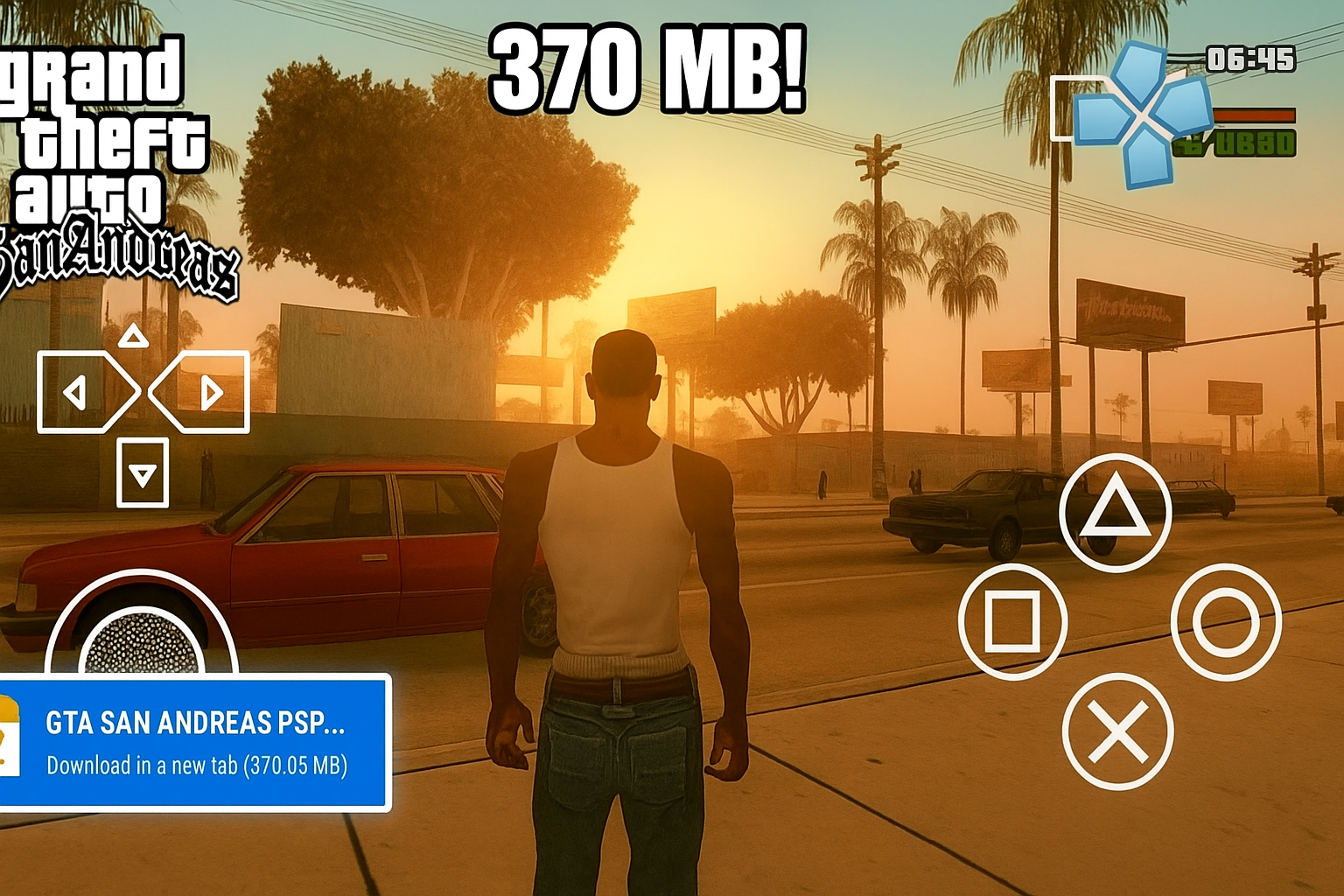 GTA San Andreas PPSSPP Download