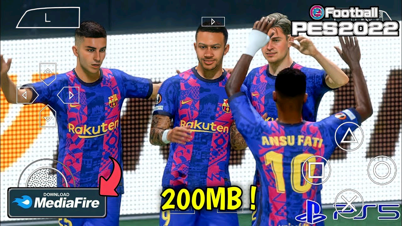 PES 2022 PPSSPP