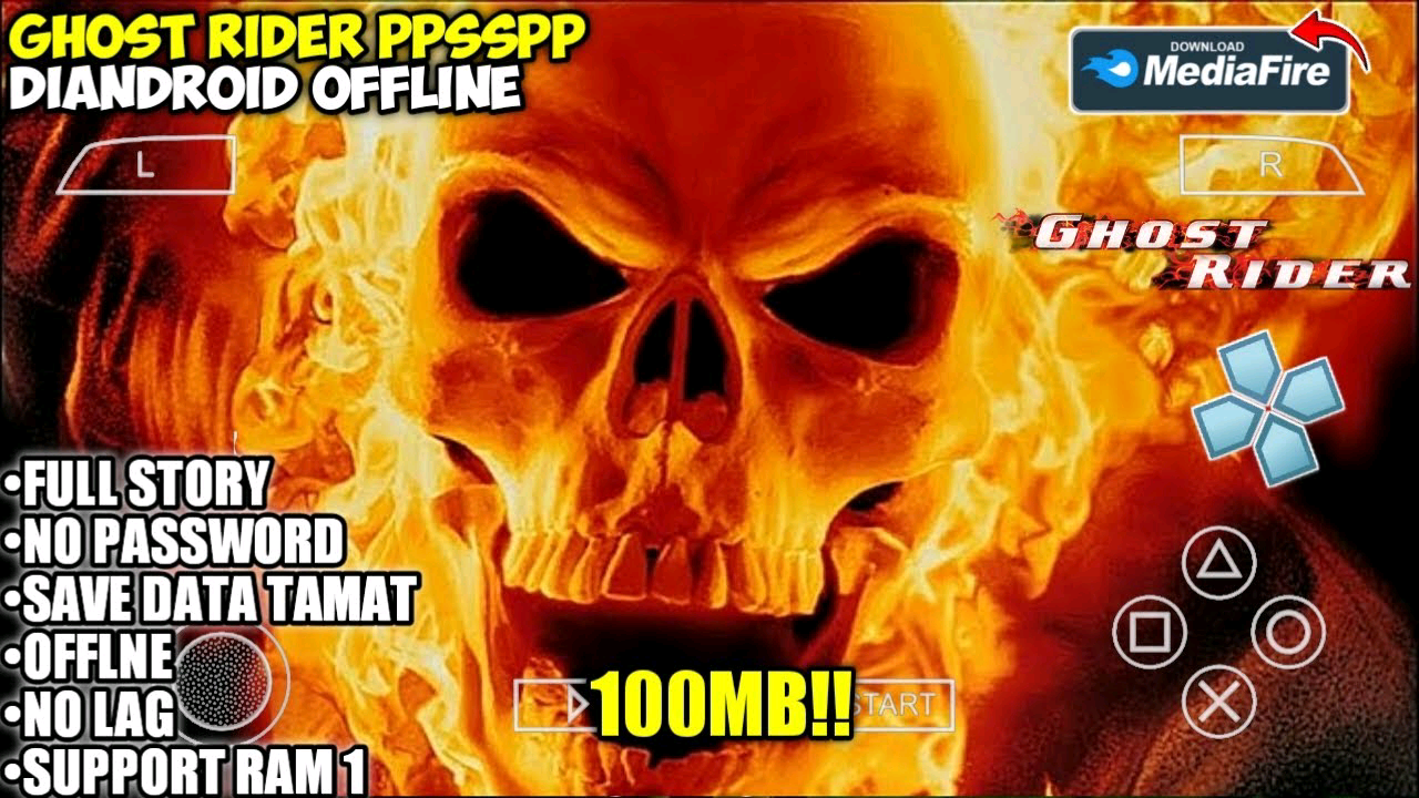Ghost Rider PPSSPP