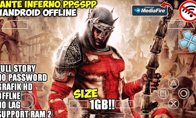 Dante Inferno PPSSPP On Android Offline